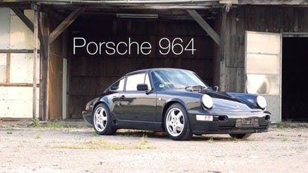 Porsche 964 schwarz Metallic