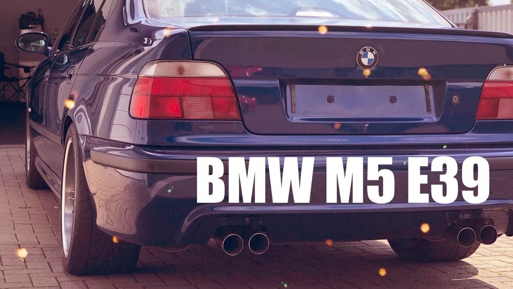 BMW M5 E39 in Avusblau